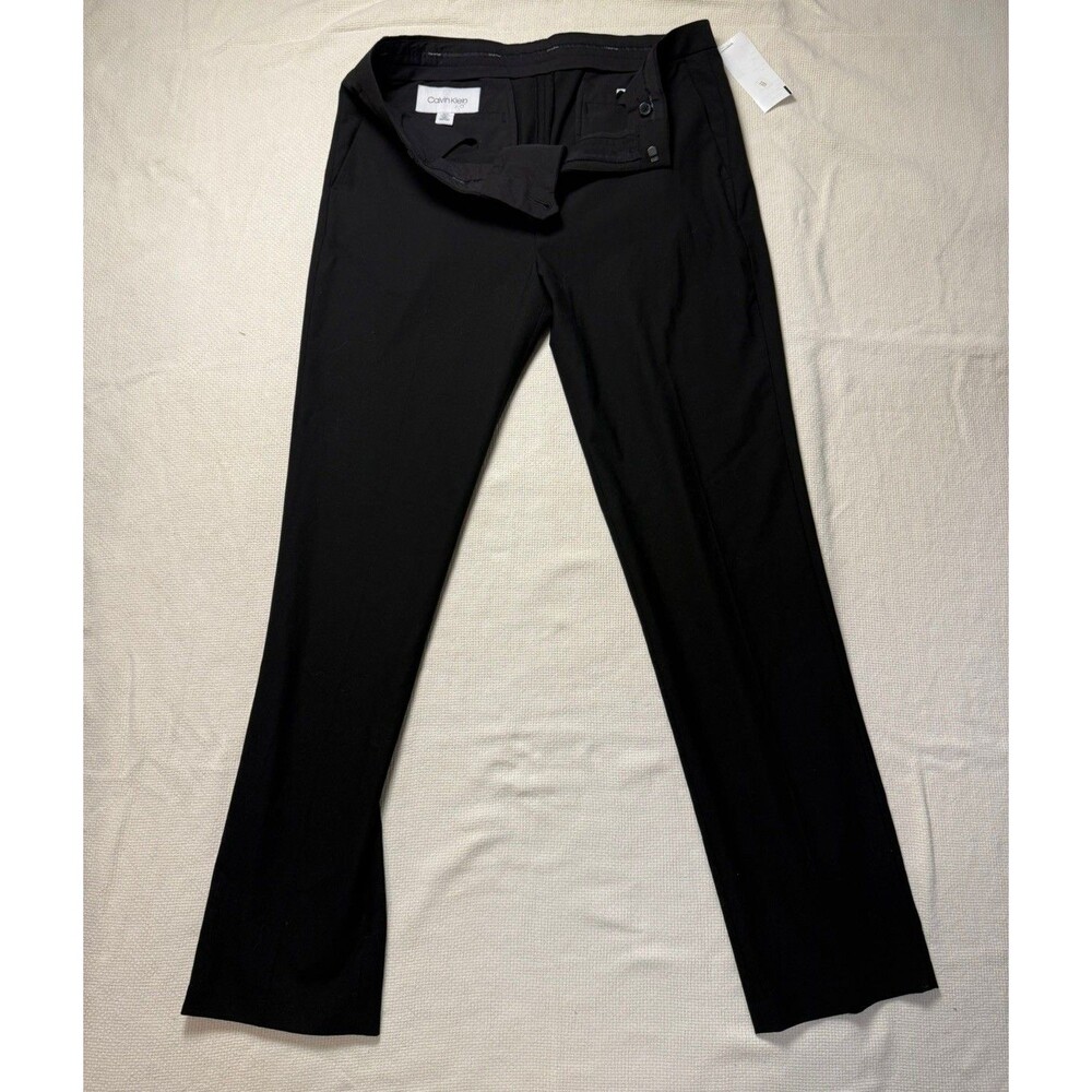 Calvin Klein Men’s Slim Fit Infinite Dress Pants Size 34W X 32 NWT Black Work
